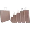 Colored Paper Shopper with Lanyard Handle - 25 pieces