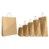 Colored Paper Shopper with Lanyard Handle - 25 pieces