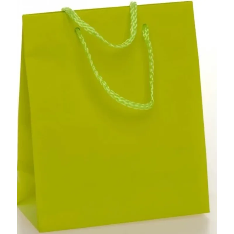 Luxe geplastificeerde papieren shopper met koordhandvat | ChartaRè