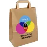 Havana Shopper Flat Handle Personalized in Color