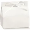 10 Chic Boxes for Sugared Almonds with Holes in White Card | ChartaRè