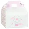 10 Boxes for Birth Sugared Almonds and Baptism Balloon in Briefcase | ChartaRè