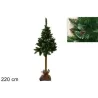 Oregon Tree with Snowy Tips and Pine Cones Cm 220
