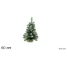 Albero Punte Innevate e Base in Juta Varie Misure