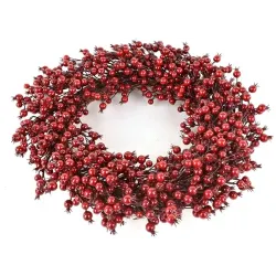 Corona de Frutos Rojos cm. 56