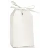 10 Bustine Porta Confetti in Cartoncino Bianco con Foro | ChartaRè