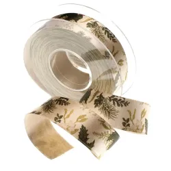 Precious gold ribbon of various heights
