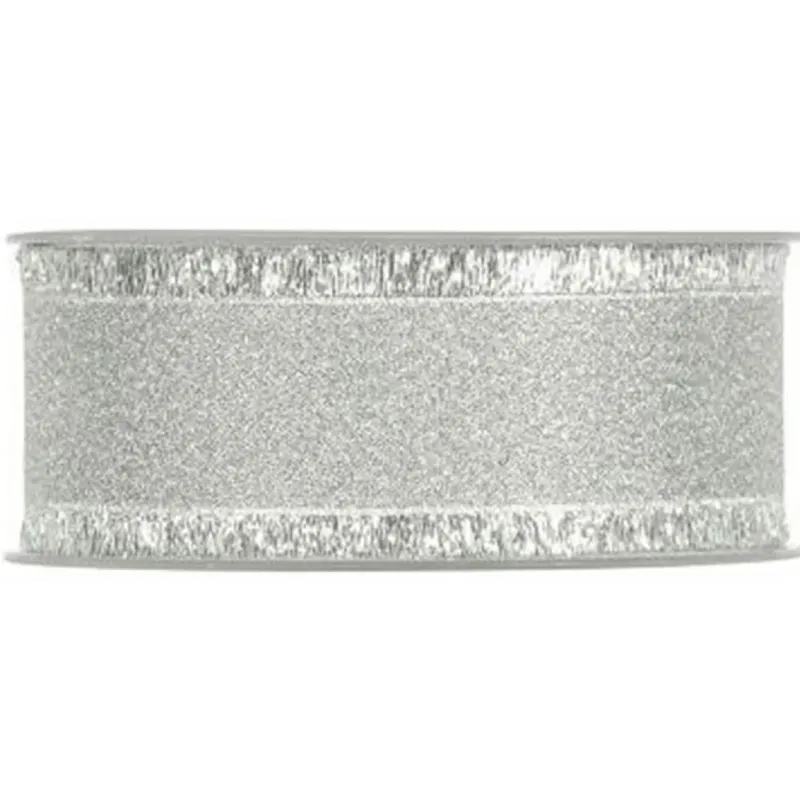 Ruban Nouvelle-Orléans mm40x15m Or ou Argent ARGENT