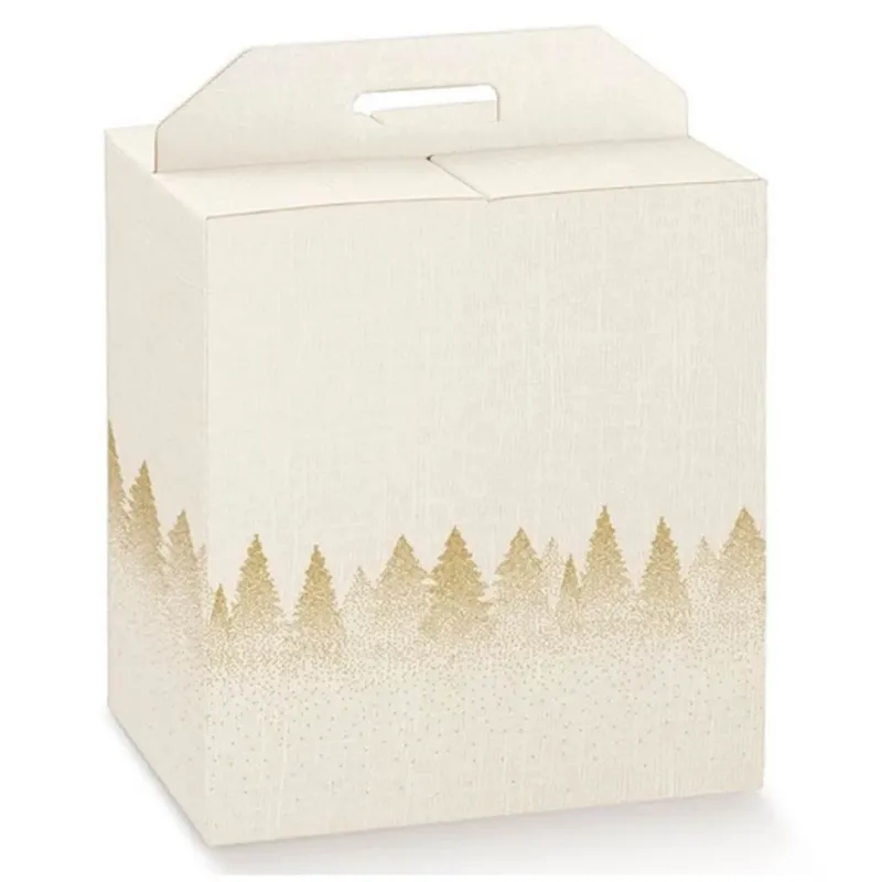 Panettone Box and White Forest Bottle | ChartaRè