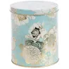 Tin Box h 17 cm light blue