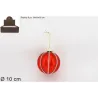 Glass Sphere with Beads Various Colors and Sizes