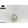 Sfera Vetro con Perle Vari Colori e Misure