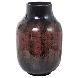 Vase en céramique polie