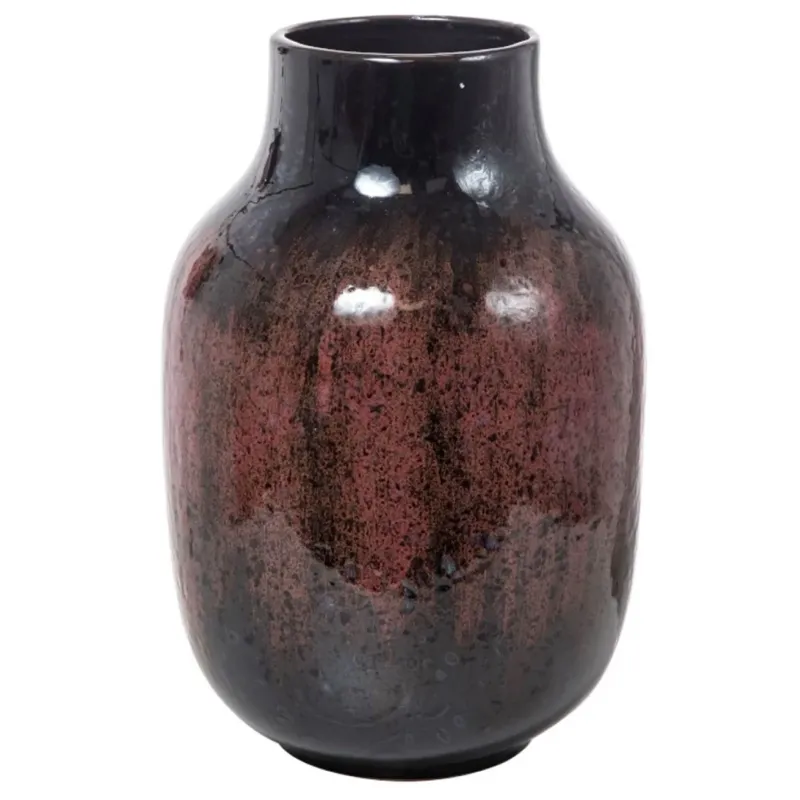 Polerowany wazon ceramiczny