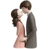 Couple d’amoureux en résine h 36