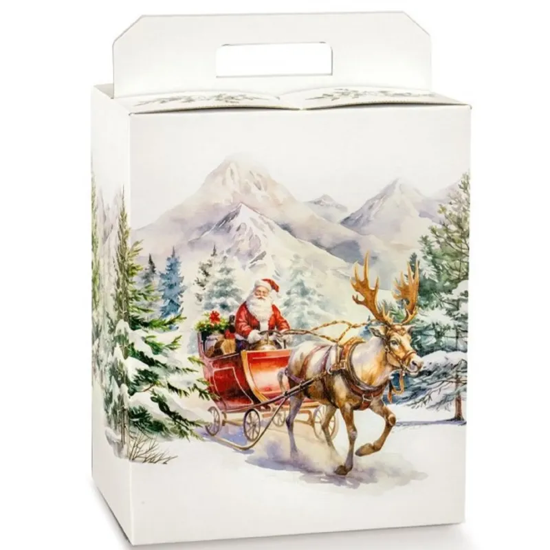 Panettone und Flaschendose Paesaggio