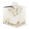Box for Panettone Quadrella Dolce Idea Oro, Ideal for packaging and presenting artisan and pastry panettone