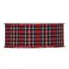White, Red or Green Tartan Ribbon in Various Sizes