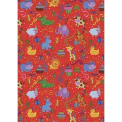 Tarjeta de fantasía infantil: Party Jungle