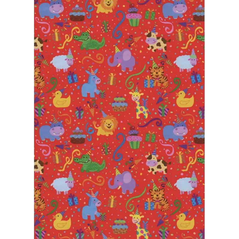 Carte Fantasy pour enfants : Jungle de fête