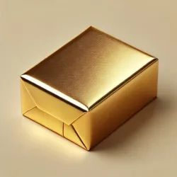 25 Hojas de Papel Metal para Regalo de Navidad cm.70x100