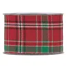 Red Clan Wallace Tartan Ribbon