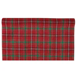 Corredor escocês Clan Wallace Vermelho cm.50x2,5 mt