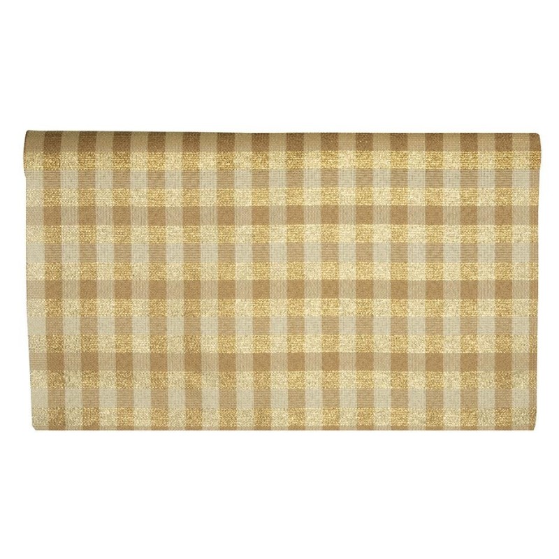 Royal Tartan Gold Rol cm.48x5 mt