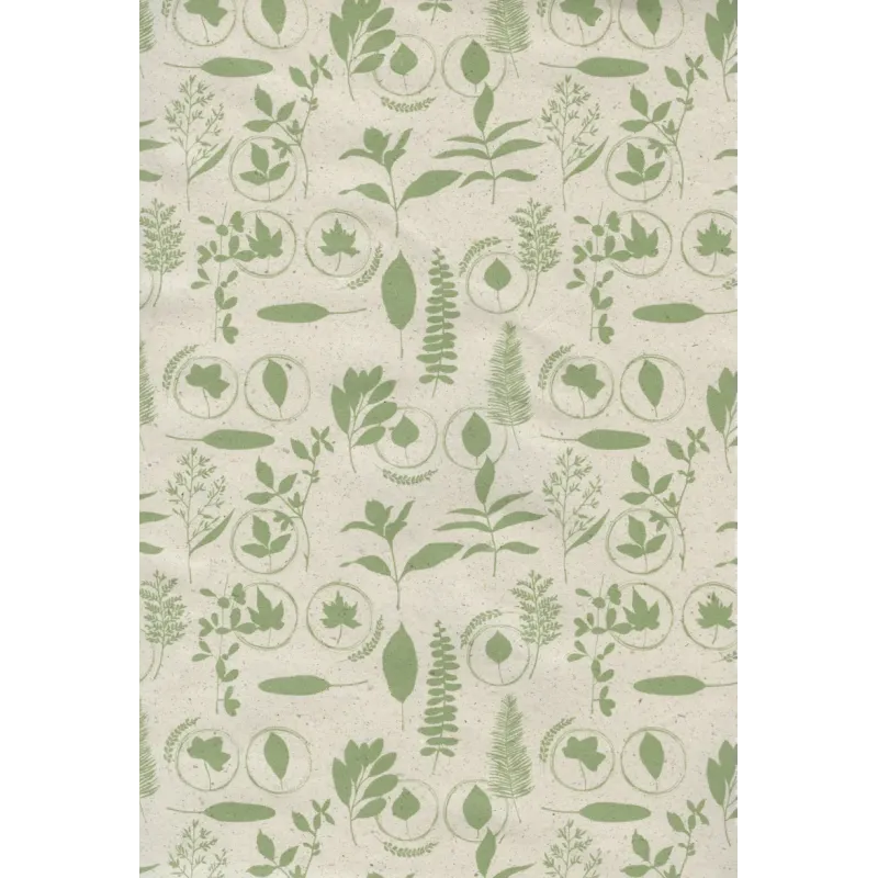 Plantes naturelles Herbe Papier cm. 70x100 en paquets de 25 feuilles