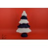Albero di Natale in Pelliccia Bianca/Blu | ChartaRè