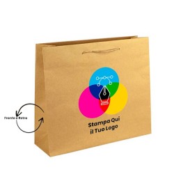 Luxury Manual Shopper Havana Personalizzati with Cord Handle 300 Pieces