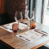 Placemats de papel de revestimento único Impressão personalizada em quatro cores | ChartaRè