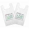 100 Kg. Biodegradable Compostable Shopping Bags Personalized 2 Colors
