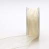Flux Edged Chiffon Fabric Ribbon