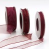Flux Edged Chiffon Fabric Ribbon