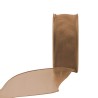 Flux Edged Chiffon Fabric Ribbon