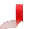 Nastro  Tessuto Chiffon Bordato Animato
