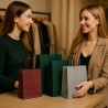25 Shopper Buste Colorate in Carta con Maniglia Cordino per il tuo shopping