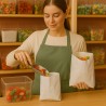 White food paper bags, 10 kg boxes, perfect sweets and pralines