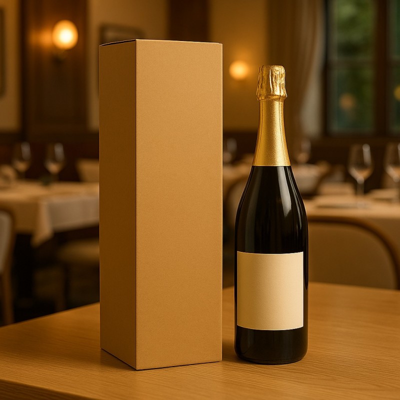 Caixa para 1 Garrafa Magnum Havana