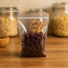100 Transparent Zip Bags Minigrip | ChartaRè