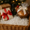Truciolo di Carta Bianca per cesti di Natale