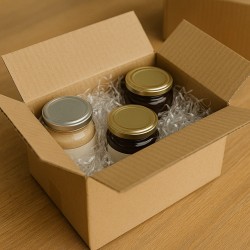 kg.5 de copeaux de polypropylène transparents remplisseurs et protecteurs pour l’emballage