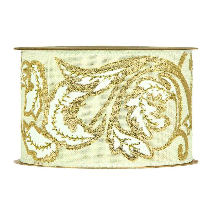 Arabesque Gold ribbon mm.63x10 mt.