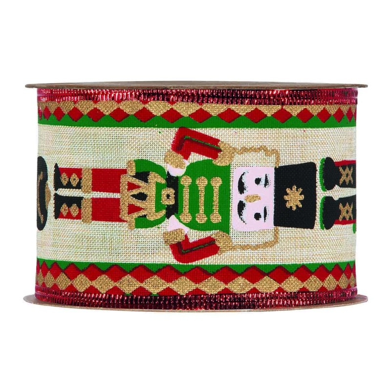 Ruban de soldat avec bord stratifié rouge mm.63x10 mt.