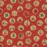 24 Sacchetti Carta con Pattella Adesiva in due formati con Assortimento Fantasie Natalizie