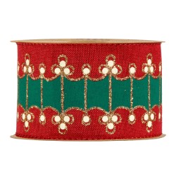 Cinta de Navidad de circo mm.63x10 mt.