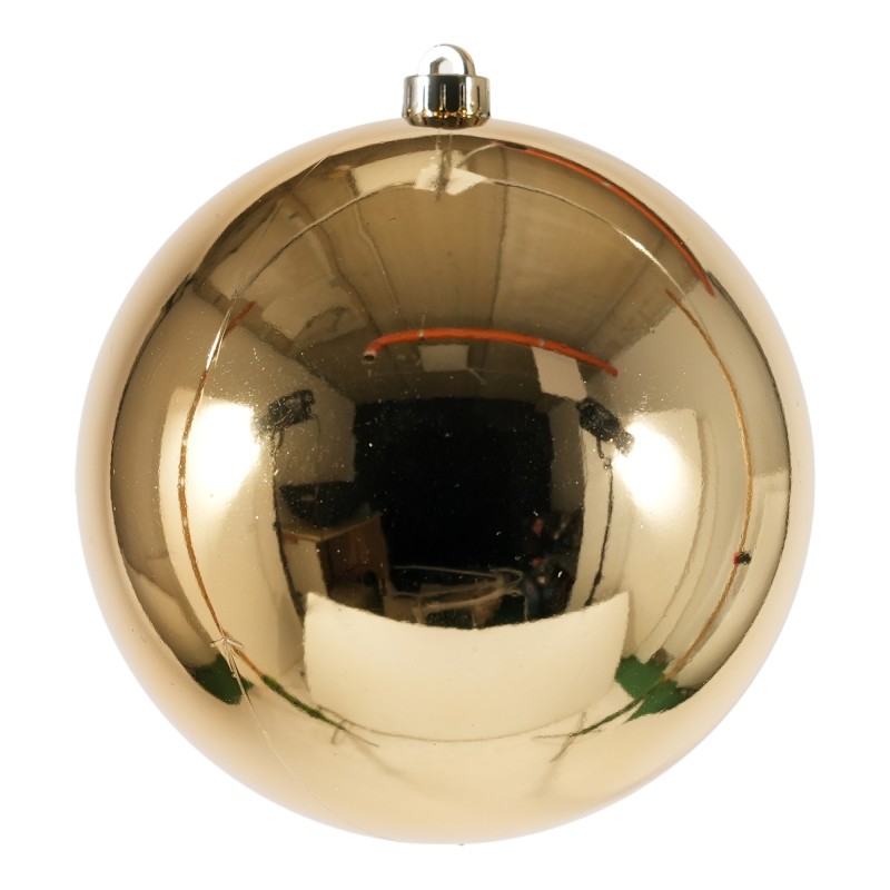 Boules en plastique diamètre mm.100 en paquet de 4 pcs. Or