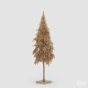 Gouden Glitter Pine met Basis cm. 76 uur EDG