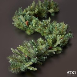 Festão de Pinho Verde com Conhas cm. 280 EDG